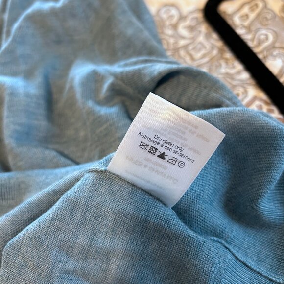 Veronica Beard Inez merino henley pullover M/L - Picture 8 of 8